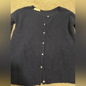 Sezane Gaspard Cardigan navy size XS
